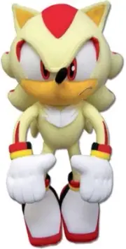 Sonic The Hedgehog Great Eastern GE-52631 Super Shadow Plush 12" inches Licensed