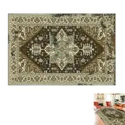 Bohemian Area Rug Runner Non Slip Washable Floor Protective Cushion Carpet for Home Decoration-Style 1