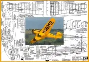 Model Airplane Plans (FF): Aeronca LB 1/16 Scale 27" Monoplane Rubber (FSI)