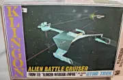 AMT STAR TREK KLINGON ALIEN BATTLE CRUISER MODEL KIT S952 1968