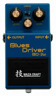 New BOSS BD-2W (J) Blues Driver Waza Craft Boss Effector Overdrive 4957054510435