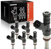 Frankberg 6X Injector 2-Pin Petrol Compatible with A3 Sportback 8PA A3 8P1 TT 8J3 TT R.o.a.d.s.t.e.r 8J9 E.O.S 1F7 1F8 Golf V 1K1 3.2L Replace# 022906031L