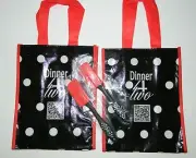 Set of 2 DINNER 4 TWO Mini 7.5" SPATULAS + Reusable BAGS Set* NEW
