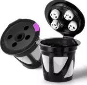 Reusable K Cups for Keurig 2-Pack Universal K CUP Refillable Coffee Pods