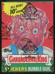1987 Topps Garbage Pail Kids Series 10 Wax Box BBCE Wrapped Sealed