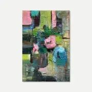 Vivacious & Free Series - Original Oil Paint On Canvas - Style H