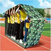 Team Building Game Running mat, Teamwork Games Group Learning Activity Fun Playing Run Mat for Kids Adults Field Day Game (Size : Adult-20M/26FT)