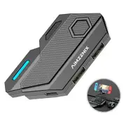 Keyboard and Mouse Adapter for Nin-tendo Switch 2, X-box, PlayStation, Emulator Console Compatible with X-box One, Plug and Play