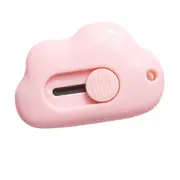 Cute Cloud Color Mini Portable Utility Knife Paper Cutter Cutting Paper Razor Blade Art Cutter Office Stationery