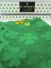 Nwt St. Partick's Table Runner in Green 13 in.x 72" Shamrocks in Runner
