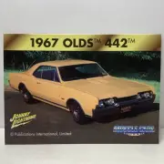 CARD ONLY: Johnny Lightning Trading Card 1967 Olds Oldsmobile 442