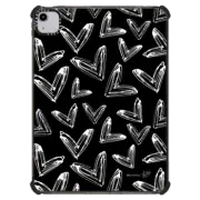 iPad Air (4th/5th gen) iPad Impact Case Dripping Hearts White