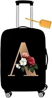 Alphabet Washable Suitcase Protector Anti-Scratch Elastic Spandex Morbuy Suitcase Cover Fits 18-32 Inch Trolley Luggage Travel Accessories with Luggage Tags (XL(30"-32"),A)