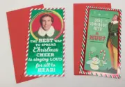 Elf The Movie Christmas Cards Will Farrell Set of 2 Cards TF