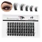 60Clusters Cluster Lashes DIY Eyelash Extension False Eyelashes Women