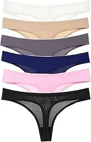 [Generic] Womens Lace G-String Thongs Panties Underwear Low Rise T-Back Underpants