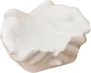 [Generic] Sculpture Key Tray, Double Hands Tray, Keys Storage Bowl, Hands Shape Sculpture, Tabletop Ornaments Bowl, Carved Keys Tray, Funny Sculpture Tray, Hands Shape Bowl, Keys Storage Tray