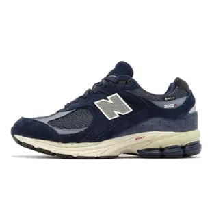 【NEW BALANCE】休閒鞋 2002RX 男鞋 女鞋 GTX 防水 海軍藍 麂皮 反光 緩震 復古 NB(M2002RXF-D)