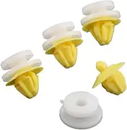 QCLCVBBFGW 50Pcs Car Interior Inner Door Card Trim Panel Plastic Clips Rivets Fit for Clio Fit for Megane Scenic Twingo Auto Fastener