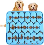 Licky Mat for Small Dog, Small Silicone Snuffle Mat for Slow Down Eating, Slow Feeding Mat, Snuffle Mat, Wet Food Lick Mat Pad with Suction Cup,Encourages Natural Foraging Skill for Dogs and Cats