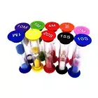 10Pcs Sand Timer Hourglass Sand Clock Timer for Kitchen