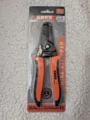 7" Wire Stripper Cutter Looper Bender 10-22 AWG Gauge 2.6 - 0.6mm Crimping Tool