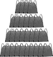 Grneric Drawstring Backpack Bulk 28 PCS Drawstring Bags String Backpack Cinch Bag Sackpack for Kid Gym