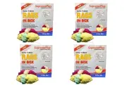 New Color Knit T-Shirt Rags for Cleaning 40 lbs. Case 4x10 lbs. Compressed Boxes