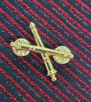 US Army Field Artillery Officers Branch Insignia Hat Pin SET Vintage Vietnam Era