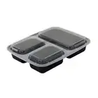 Pactiv Newspring Versatainer PP Rectangular Meal Prep Container 32 oz 150/Case