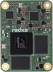 Radxa CM5 RK3588S2 8-core CPU Compute Module, GPU, NPU, 8K HDMI and 3x100-Pin B2B Connector (Radxa CM5 16GB 128GB)