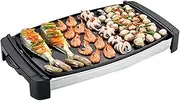 Electric Grill Household BBQ Hotpot Multifunctional Non-Stick Grills Roasting One-Piece Hot Pot