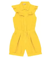 [Il Gufo] Il Gufo Linen jumpsuit Y 6 yellow