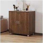 Modern office filing cabinet with double door locks and metal table legs, mobile file cabinet for storing files and documents
