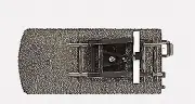 Marklin MN24978 C Track Buffer Stop on Straight Track 77.5mm HO