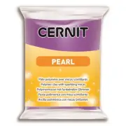 Cernit Pearl Polymer Clay, 900 Violet - 56g - 2wards Polymer Clay & Crafts