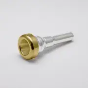 Curry 24K Gold Rim & Cup Flugelhorn Mouthpiece (Small Morse/Bach Taper), 8.5FLM