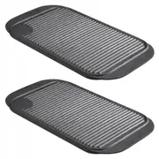 Pyrolux Pyrocast 44 x 27cm Rectangle Grill Tray - Set of 2