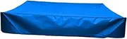 DOITOOL Sandpit Cover Hot Tub Cover Square Cover for Sand and Toys Oxford Sandpit Canopy Outdoor Canvas Tarps Kids Outdoor Toys Tarpaulin Cover Ground Pool Cover Kids Toys Shade Child Box