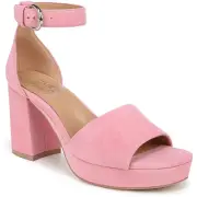 Naturalizer Womens Pearlyn Buckle Ankle Strap Open Toe Heels Shoes BHFO 3619