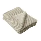 Pilbeam Living Baxter 127x152cm Cotton Throw Blanket Bed/Sofa Couch Decor Taupe