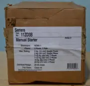 Siemens Manual Starter 3 Phase 3 Pole NEMA 1 Enclosure Model 11ZD3B ++ NEW ++
