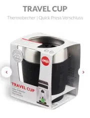 514514 EMSA Thermobecher EMSA Trinkbecher Schwarz 0,2l