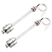 2pcs Float Switch M10 165mm Fish Tank Vertical Liquid Water Level Sensor