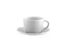 36x Moda Willow Coffee Cup 200mL & Saucer 145mm Porcelain Cappuccino Crockery