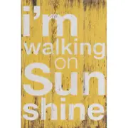 Walking On Sun Wall Art 20x30cm