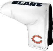 [Team Golf] NFL Tour Blade Putter Cover (White), Fits Most Blade Putters, Scotty Cameron, Taylormade, Odyssey, Titleist, Ping, Callaway