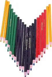 FOYTOKI Multi-functional Wax Pencils 20pcs Set Tailor Marking Chalk