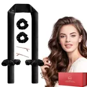 Heatless Hair Curler For Med/Long Hair, Heatless Hair Rollers, Curl Rod Headband