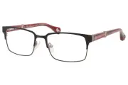 Robert Graham Wolfgang BLK Eyeglasses Men's Black/Red Optical Frame 54mm